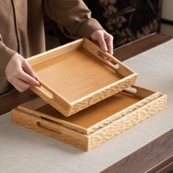 Wooden Tray Set 3 Pcs